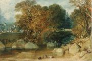 Joseph Mallord William Turner Turner 1813 watercolour, Ivy Bridge USA oil painting artist